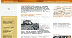 Desktop Screenshot of californiajapantowns.org